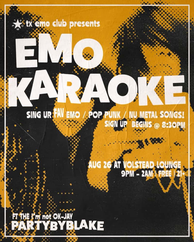 Emo Karaoke hosted by Party by Blake