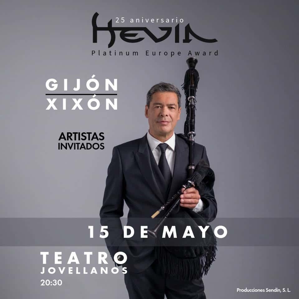 Hevia en concierto: 25 Aniversario Platinum Europe Award