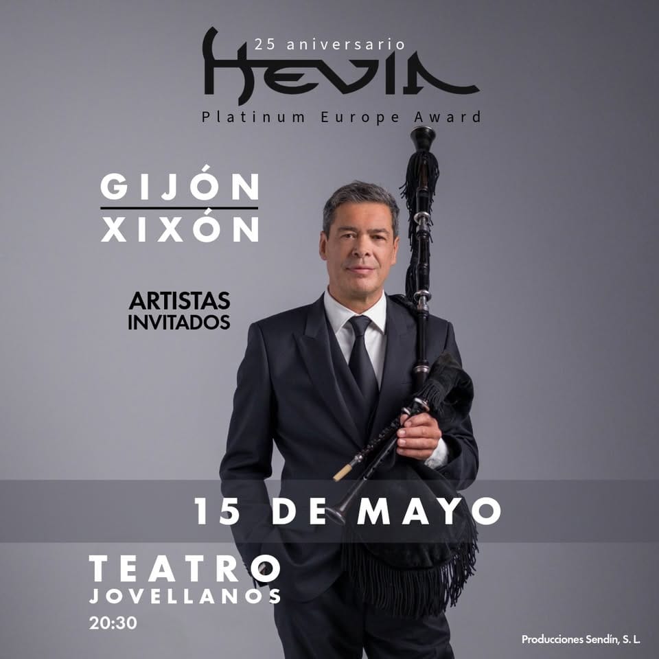 Hevia en concierto: 25 Aniversario Platinum Europe Award