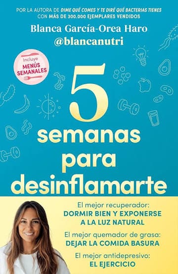 Presentación del libro '5 semanas para desinflamarte' de Blanca García-Orea