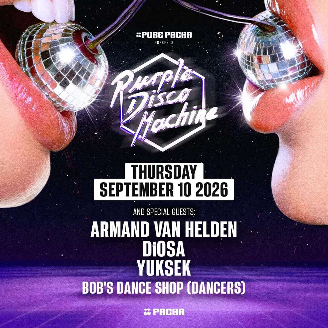 Purple Disco Machine - Pure Pacha