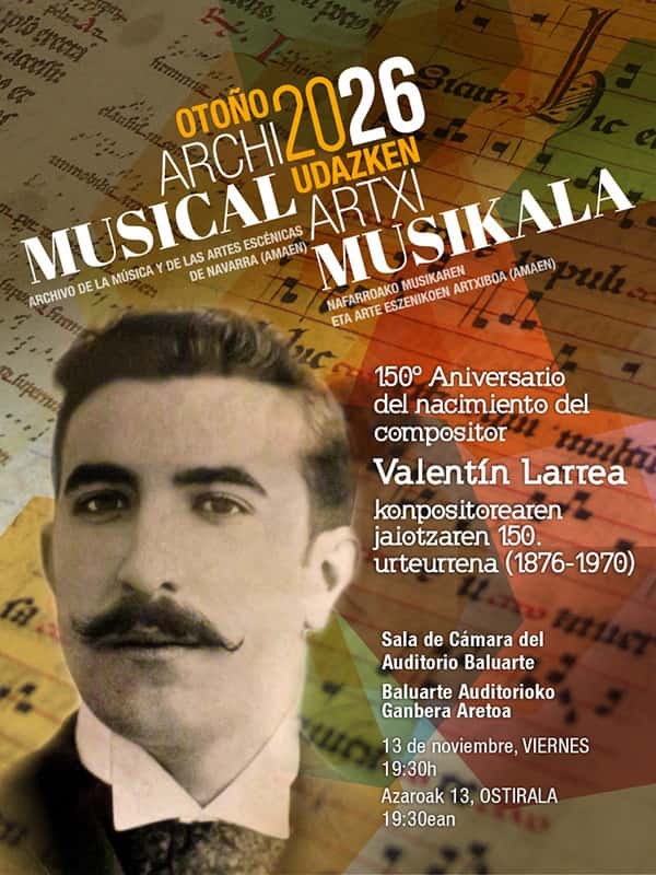 150º Aniversario del nacimiento del compositor Valentín Larrea