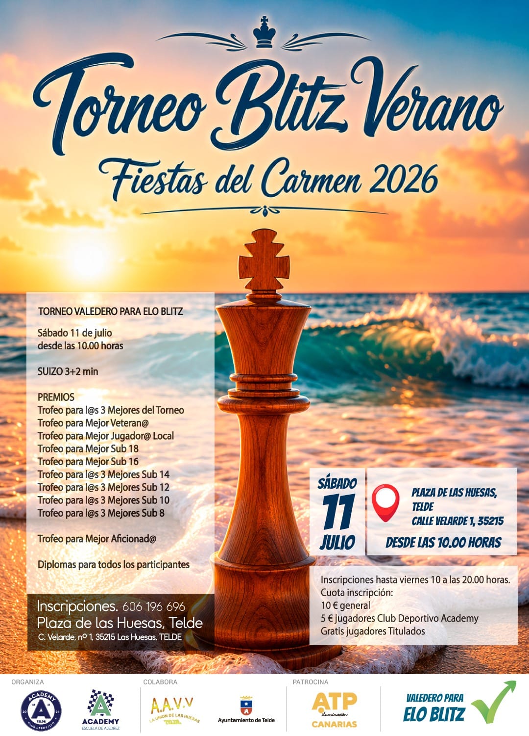 Torneo Blitz Verano de Ajedrez