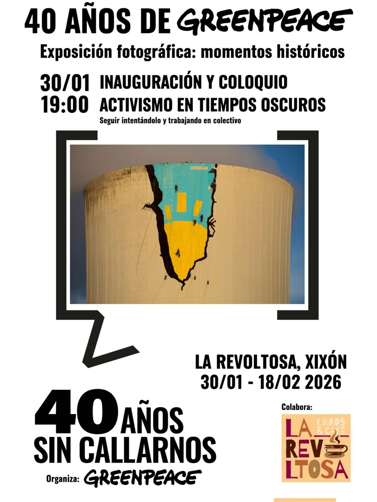 Inauguraci贸n y Coloquio: Activismo en Tiempos Oscuros