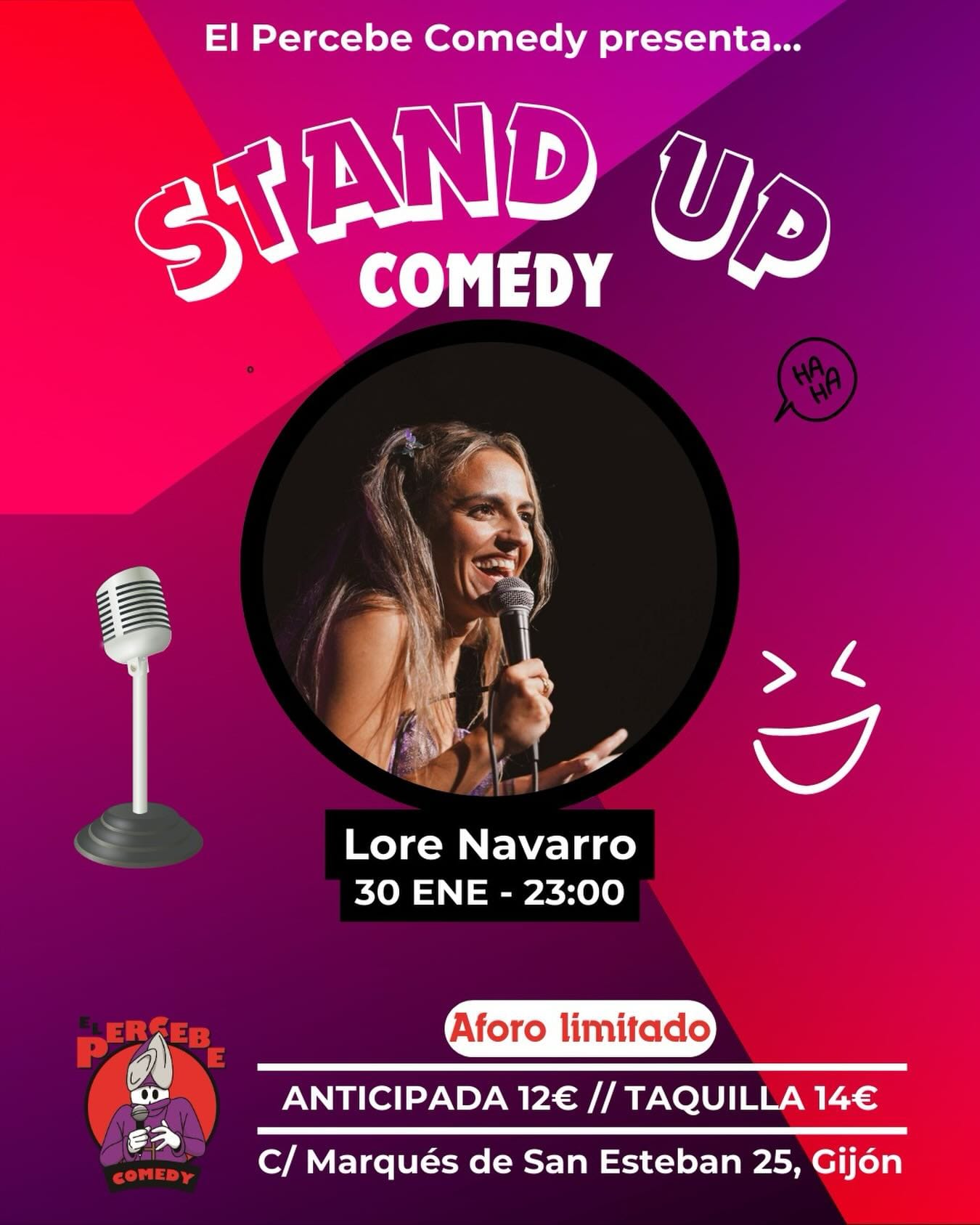 STAND COMEDY UP Lore Navarro