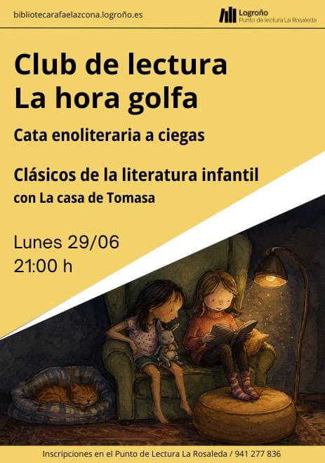 Club de lectura La hora golfa - Cata enoliteraria con La casa de Tomasa