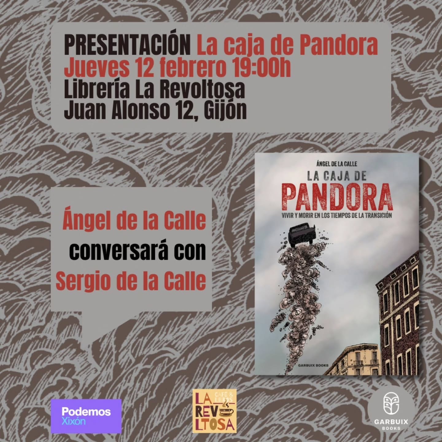 Presentaci贸n de La Caja de Pandora de 脕ngel de la Calle