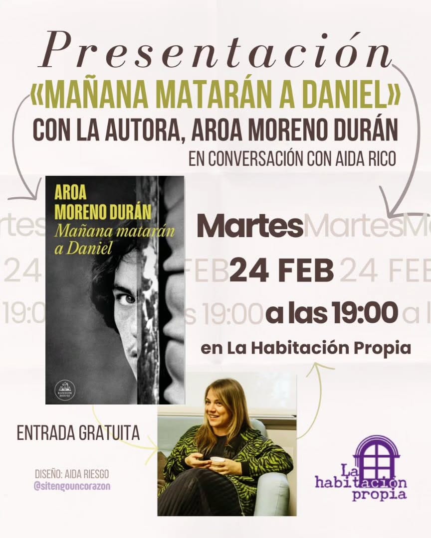 Presentación de la novela 'Mañana matarán a Daniel'