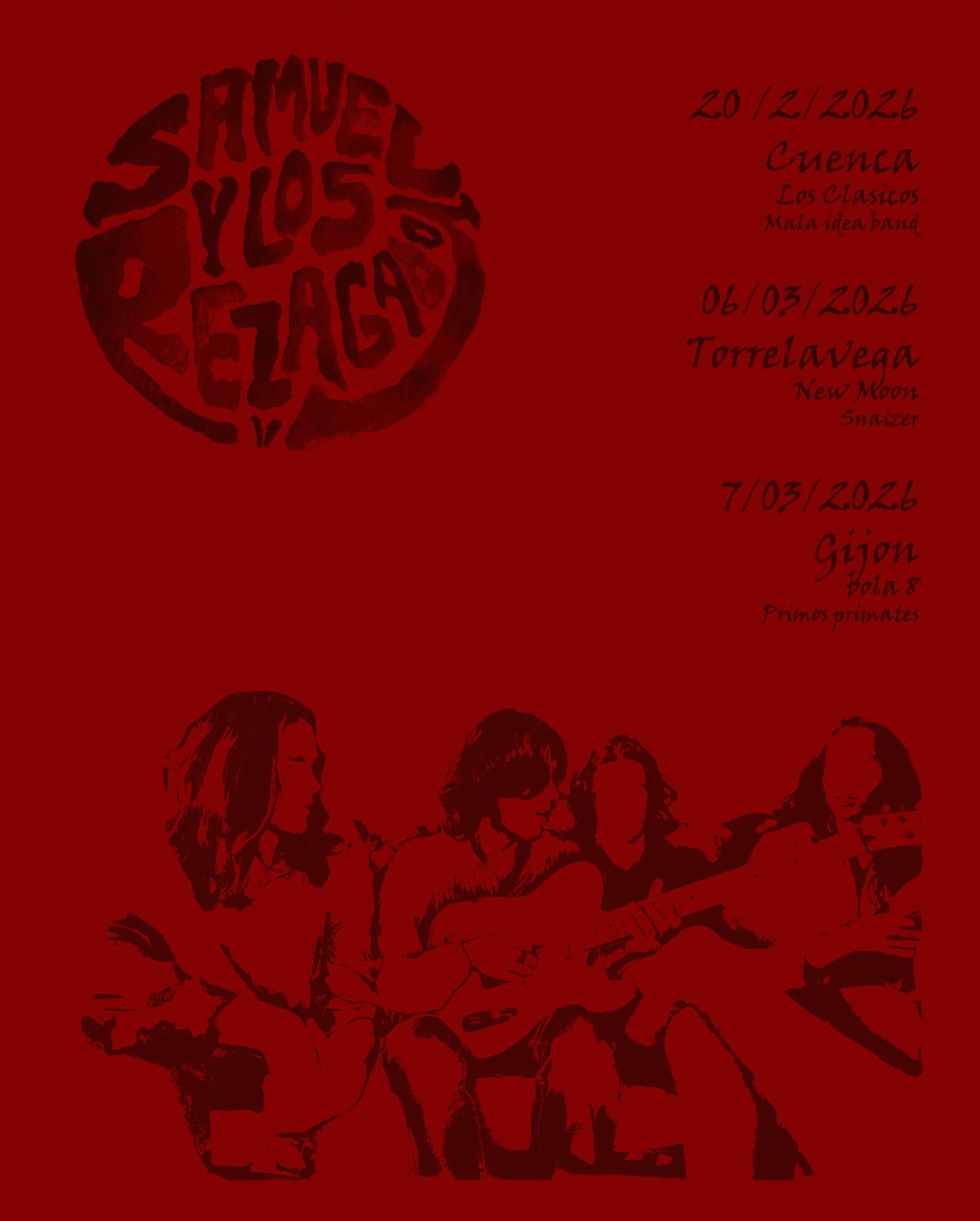 Concierto de Samuel y los Rezagados con Los Primos Primates