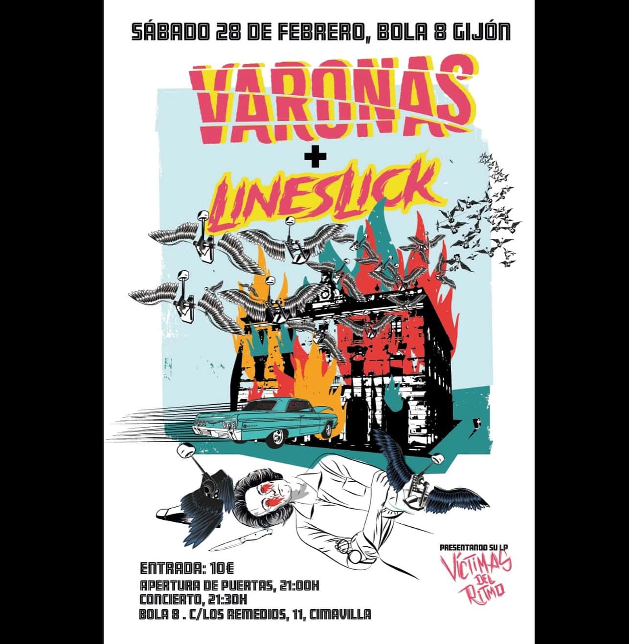 Concierto de Varonas + Lineslick