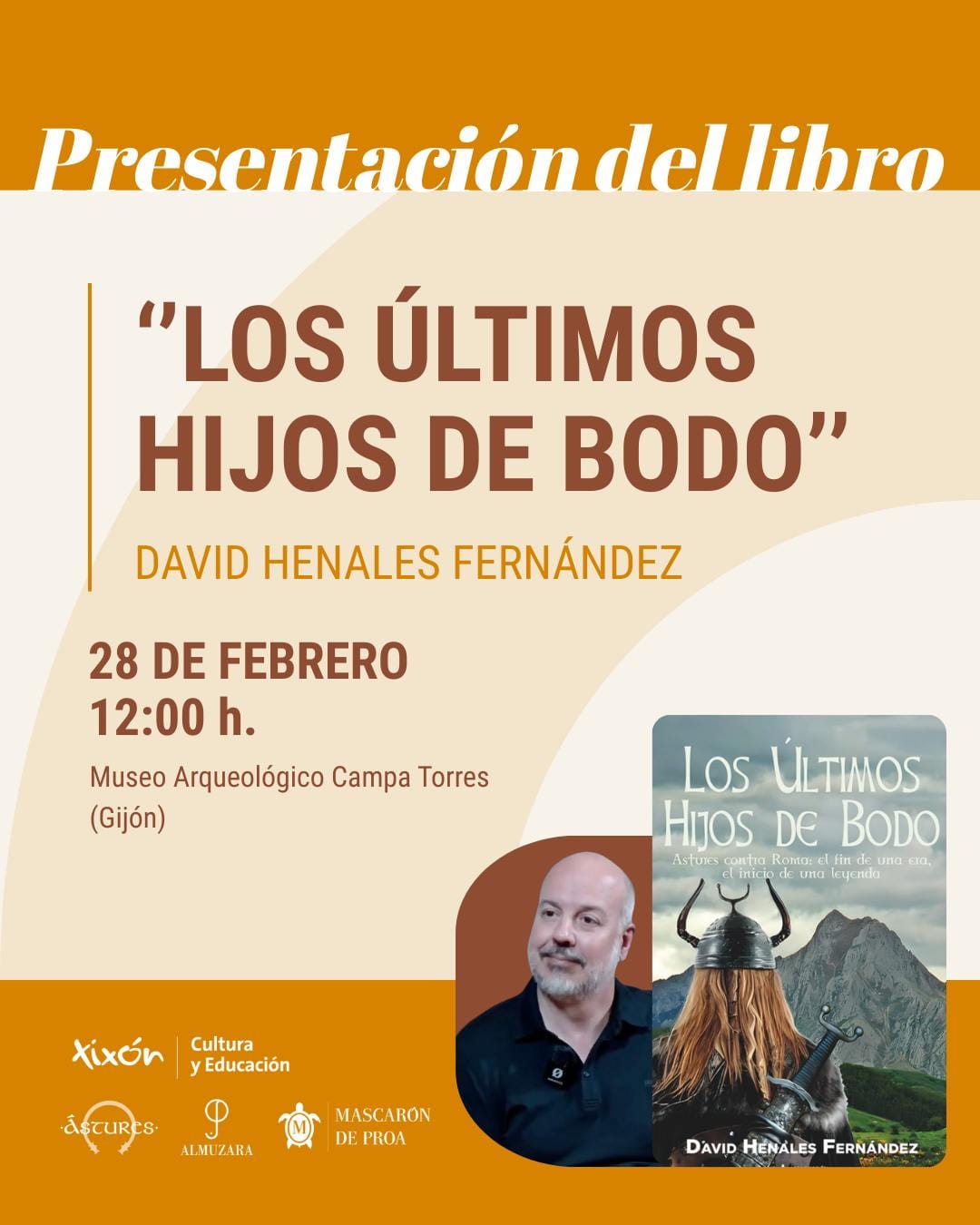 Presentación y firma de 'Los últimos hijos de Bodo'