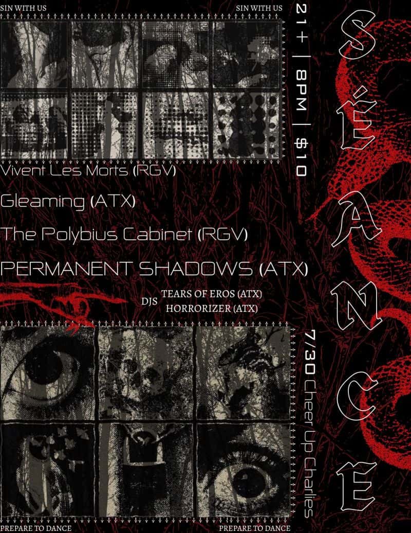 Vivent Les Morts, Gleaming, The Polybius Cabinet & Permanent Shadows