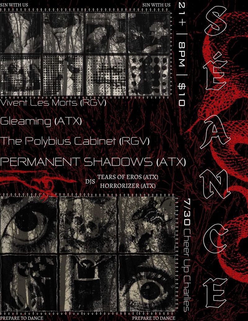 Vivent Les Morts, Gleaming, The Polybius Cabinet & Permanent Shadows