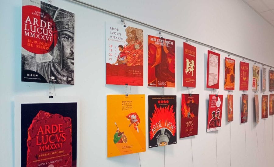 Exposición Imaxe do Arde Lvcvs no seu 25 aniversario