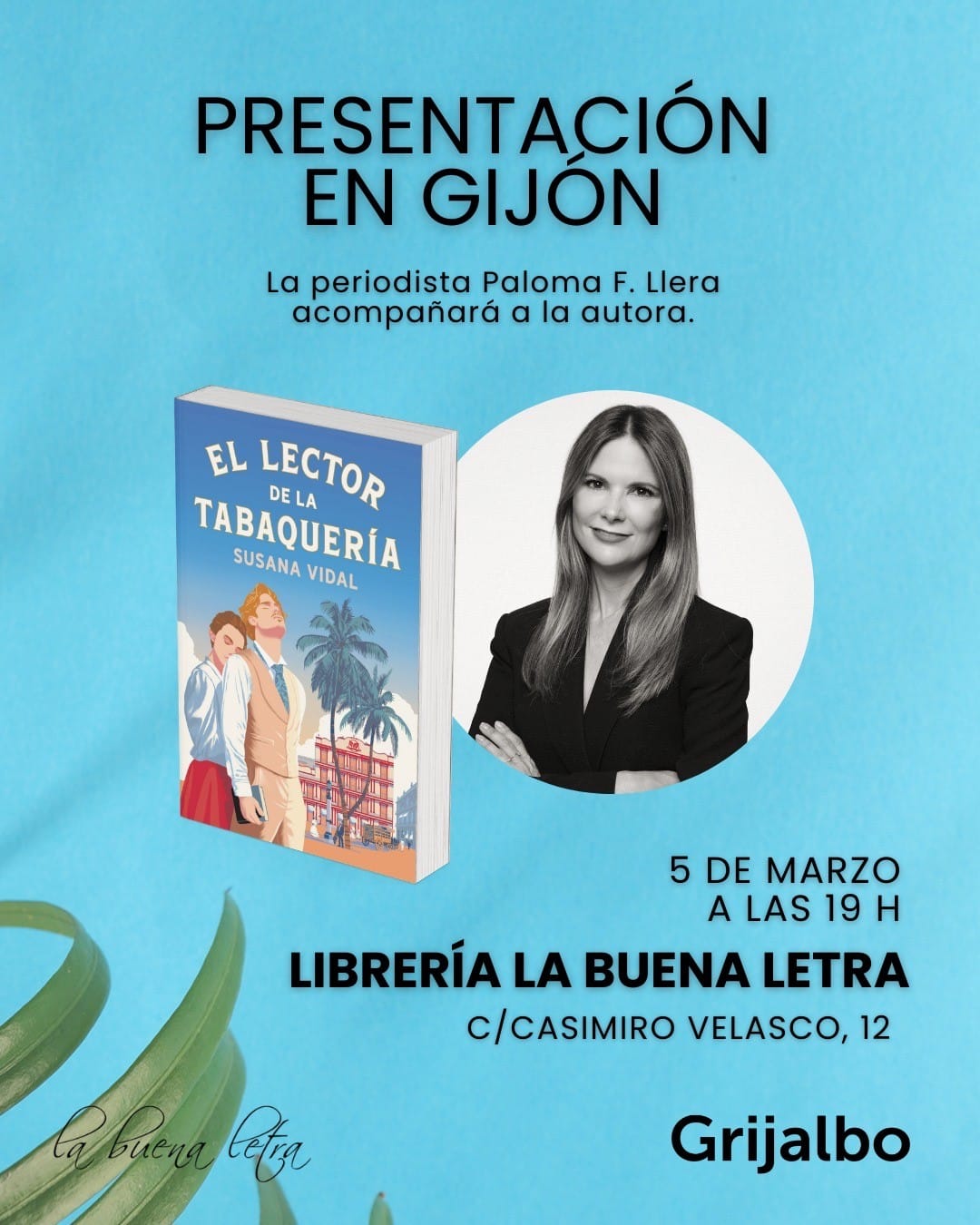 Presentaci贸n de El lector de la tabaquer铆a