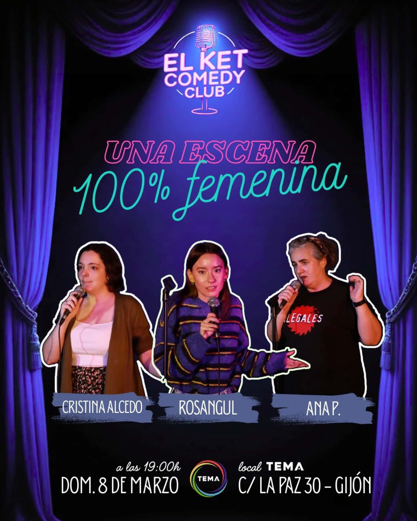 Una escena 100% femenina