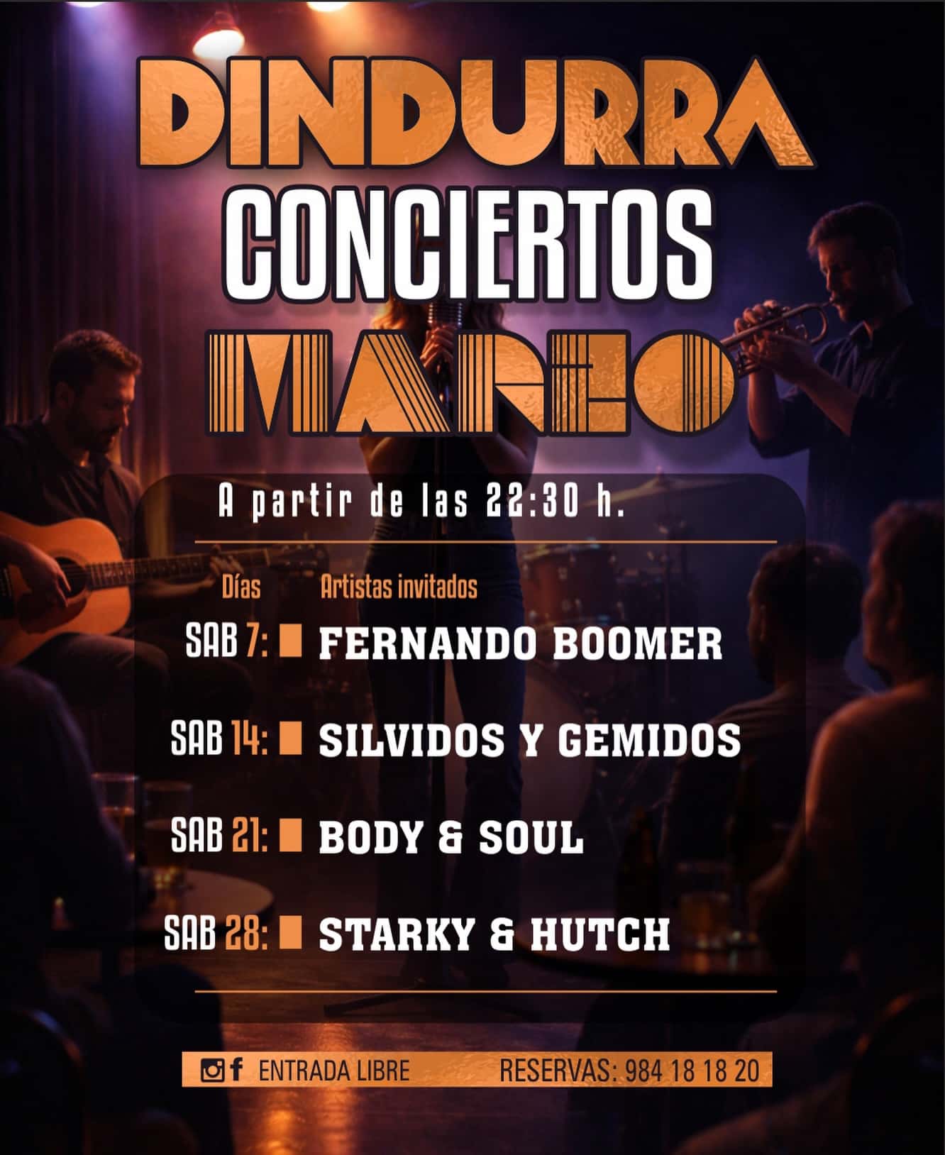 Concierto de Starky & Hutch