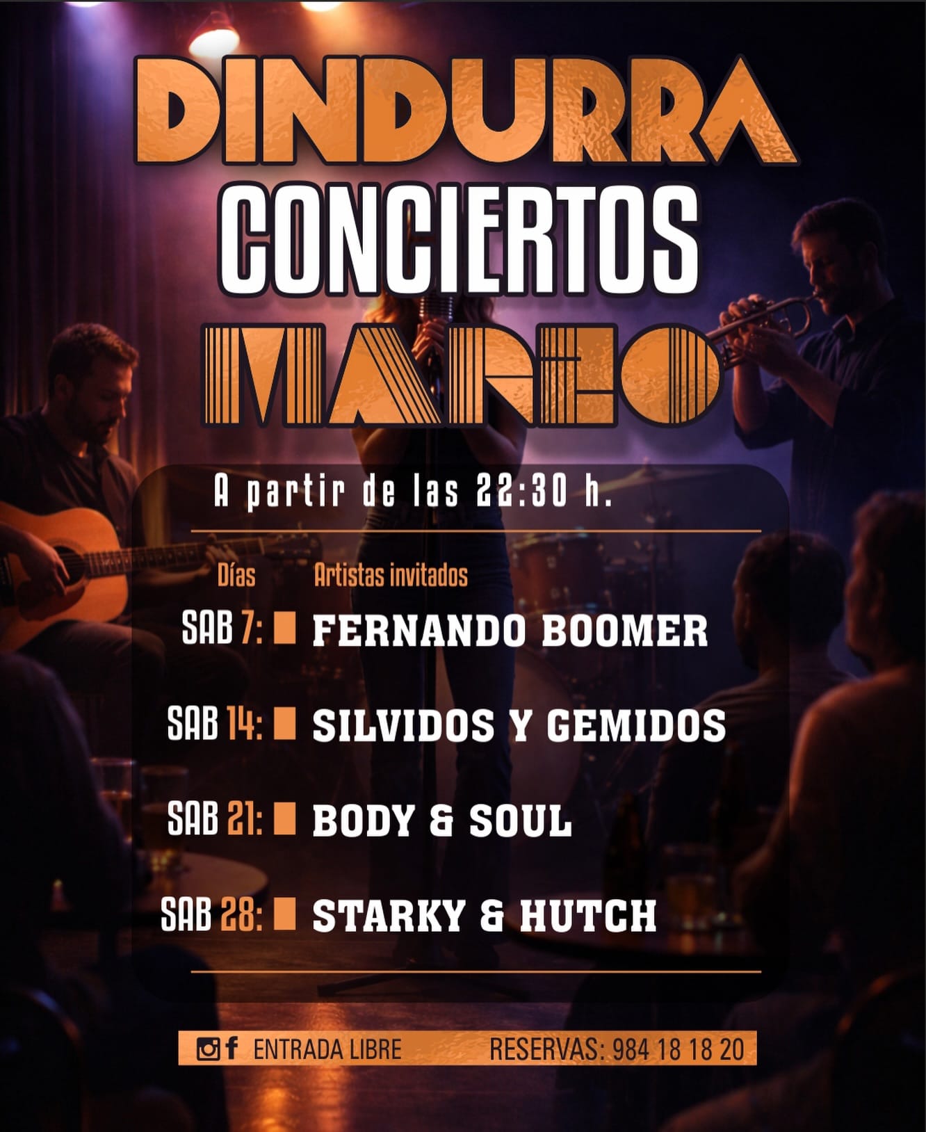 Concierto de Starky & Hutch