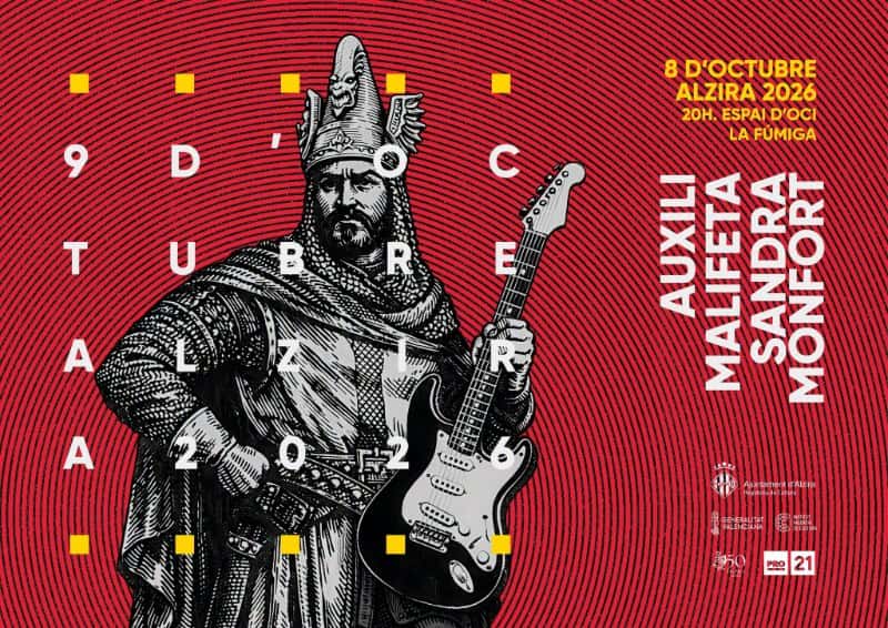 Concierto del 9 de octubre con Auxili, Malifeta y Sandra Monfort