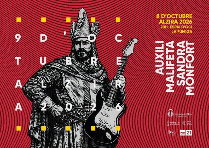 Concierto del 9 de octubre con Auxili, Malifeta y Sandra Monfort