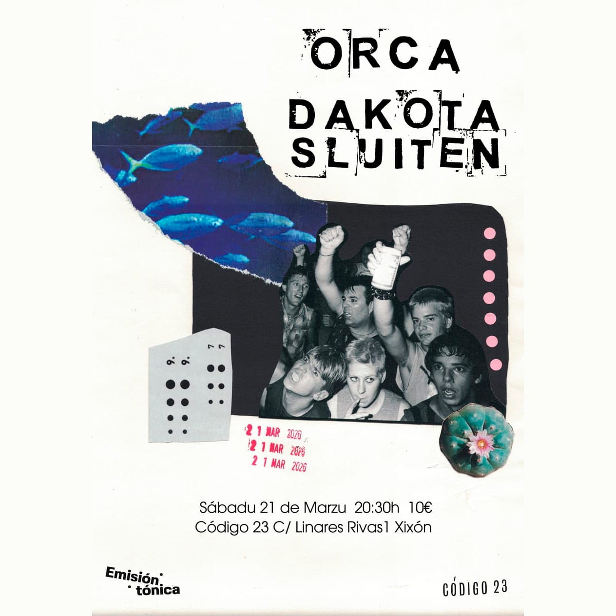 Concierto de Orca y Dakota Sluiten