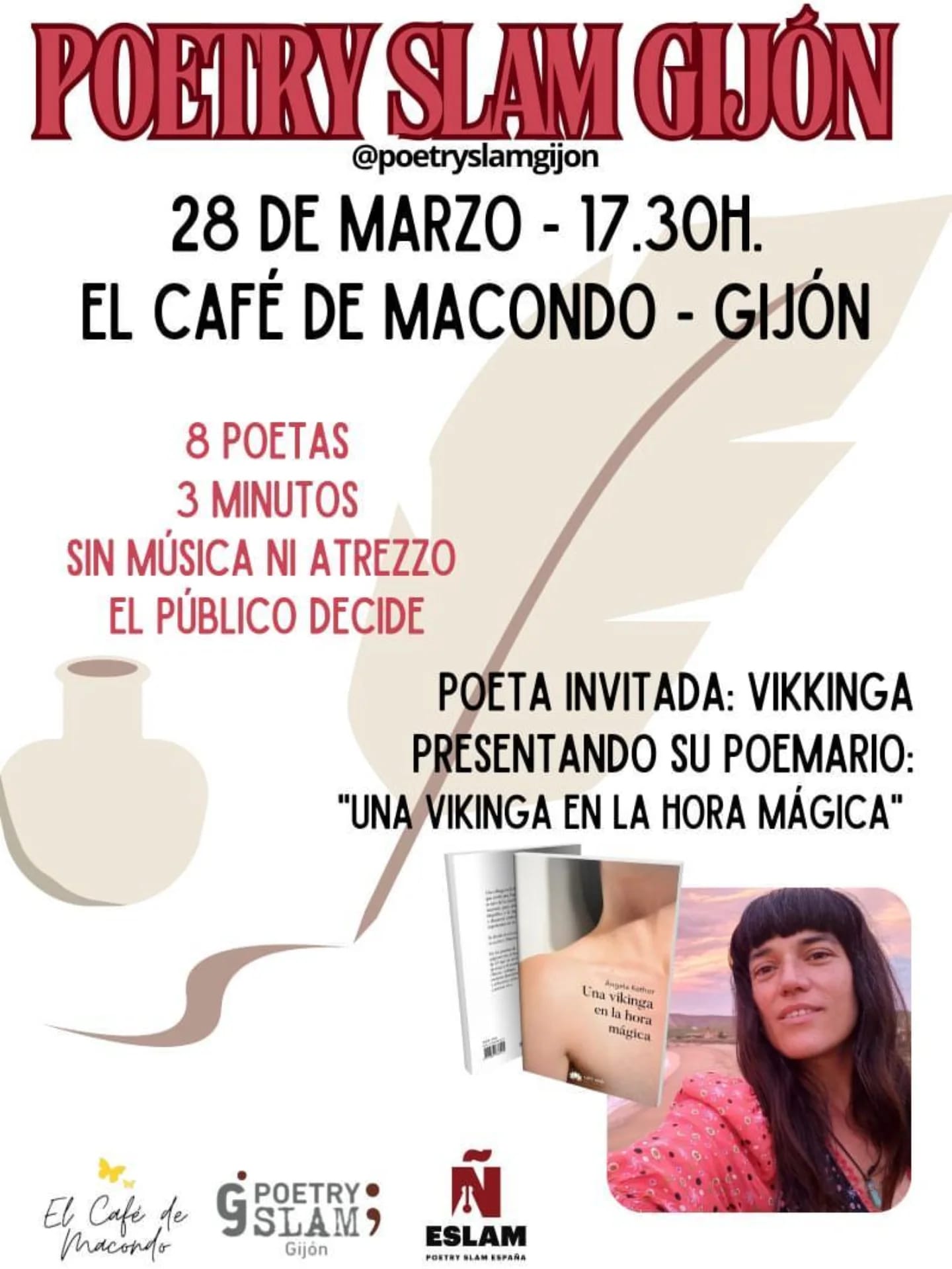 Poetry Slam Gijón con Vikkinga