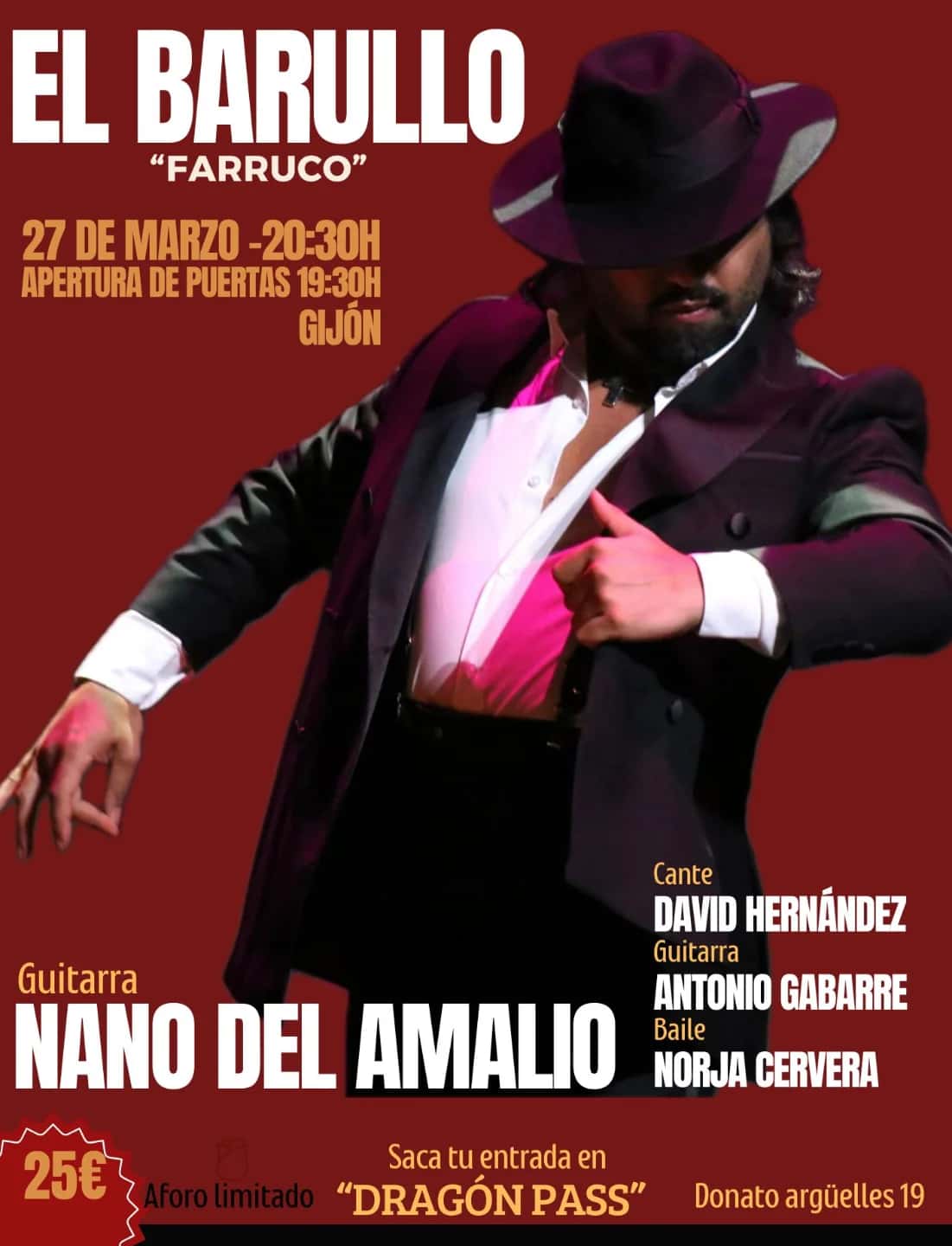 Gala de flamenco con El Barullo Farruco