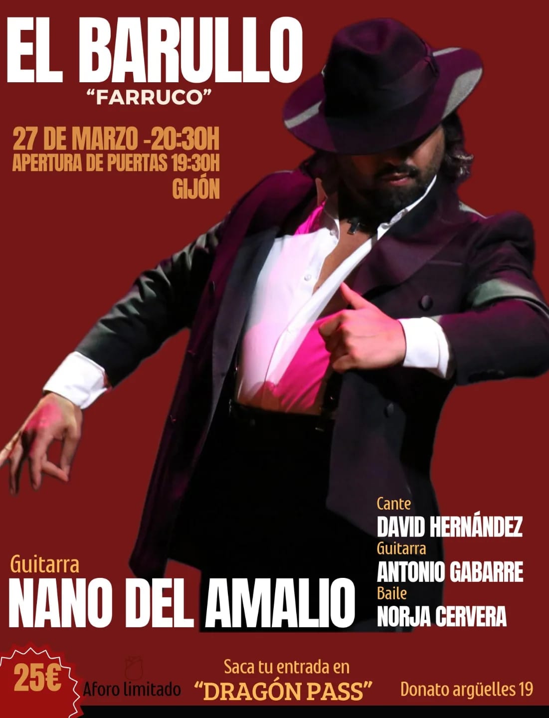 Gala de flamenco con El Barullo Farruco