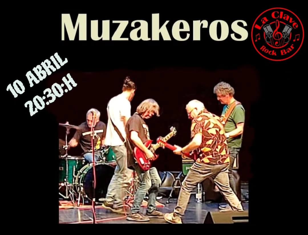 Concierto de Muzakeros en Bar Rock La Clave