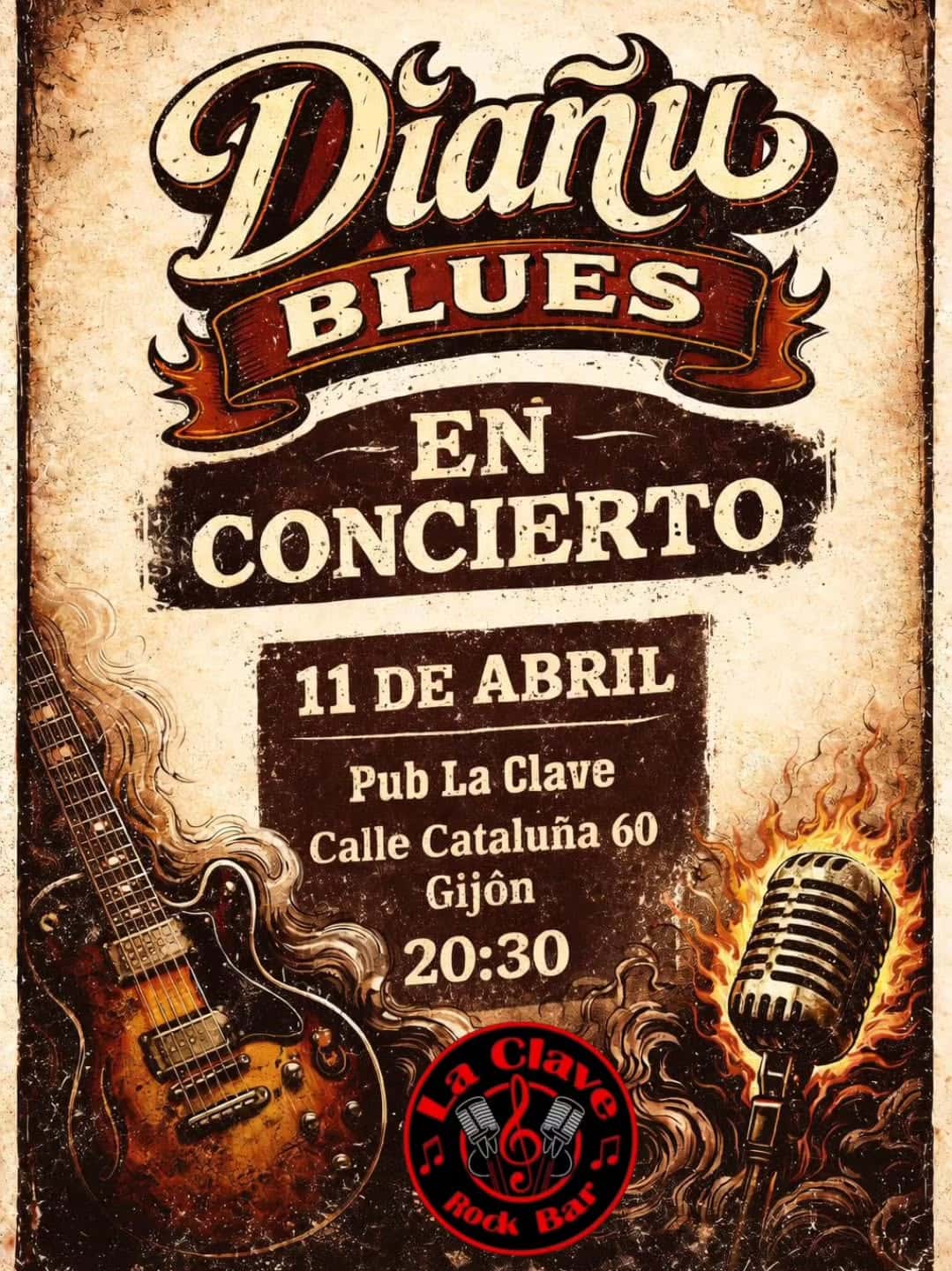Dianu Blues en concierto