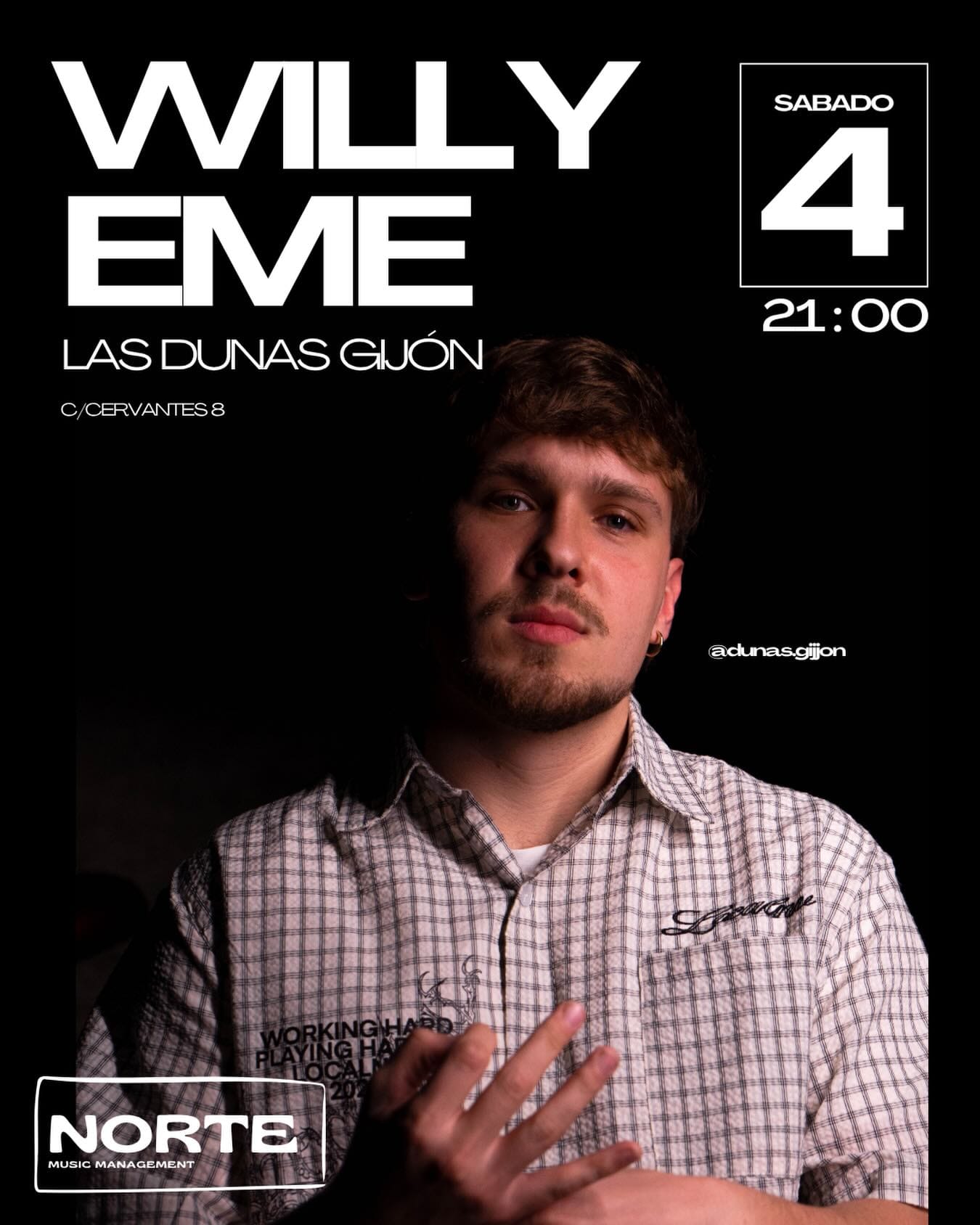 Concierto de Willy Eme en Las Dunas