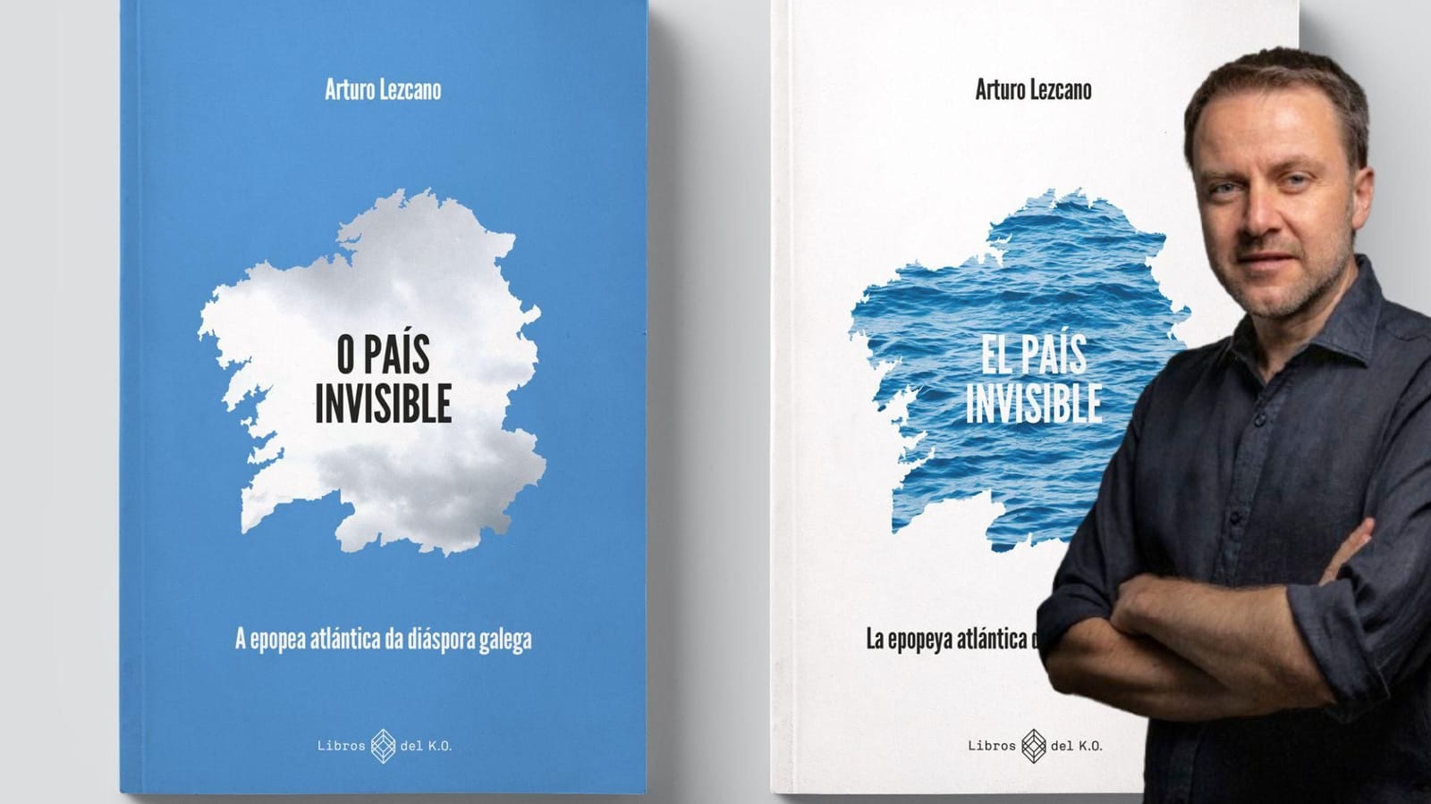 Presentación del libro 'O país invisible' de Arturo Lezcano