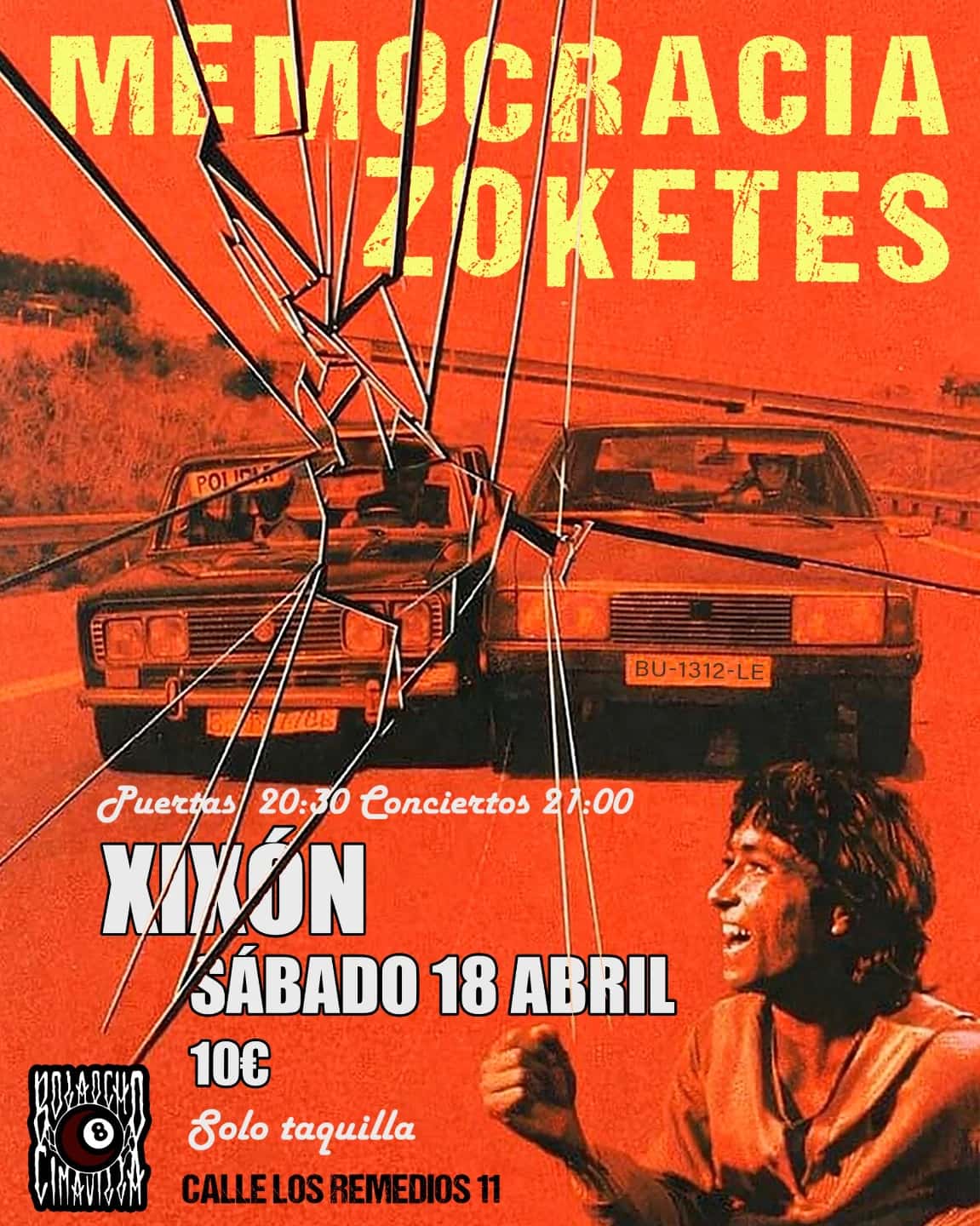 Concierto de Zoketes y Memocracia