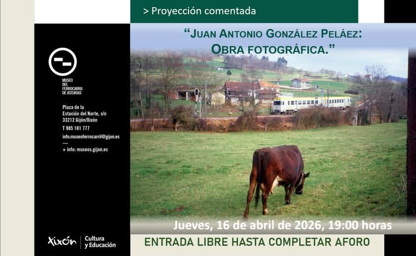 Proyección comentada: Juan Antonio González. Obra fotográfica