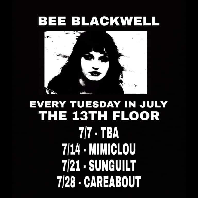 Bee Blackwell Tuesday Residency w/ Georgia Britt