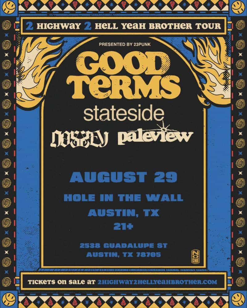 Good Terms, Stateside, Dossey, Paleview
