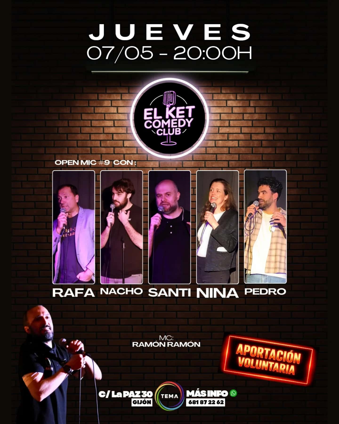 El Ket Comedy Club Open Mic #9