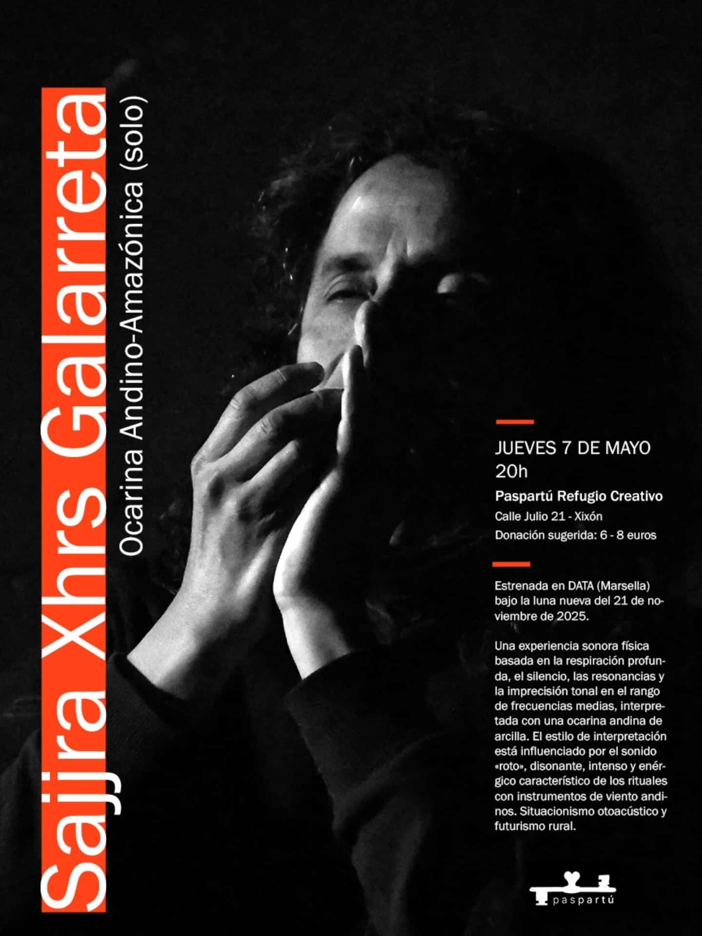 Sajjra Xhrs Galarreta: Ocarina Andino-Amazónica