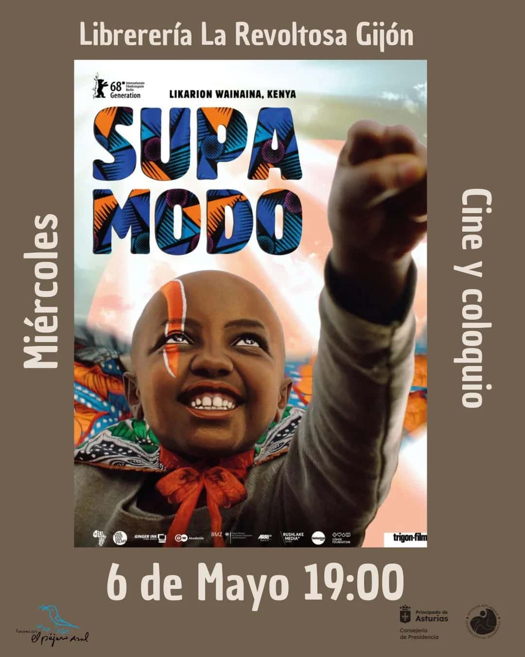 Proyecci贸n de Supa Modo y coloquio