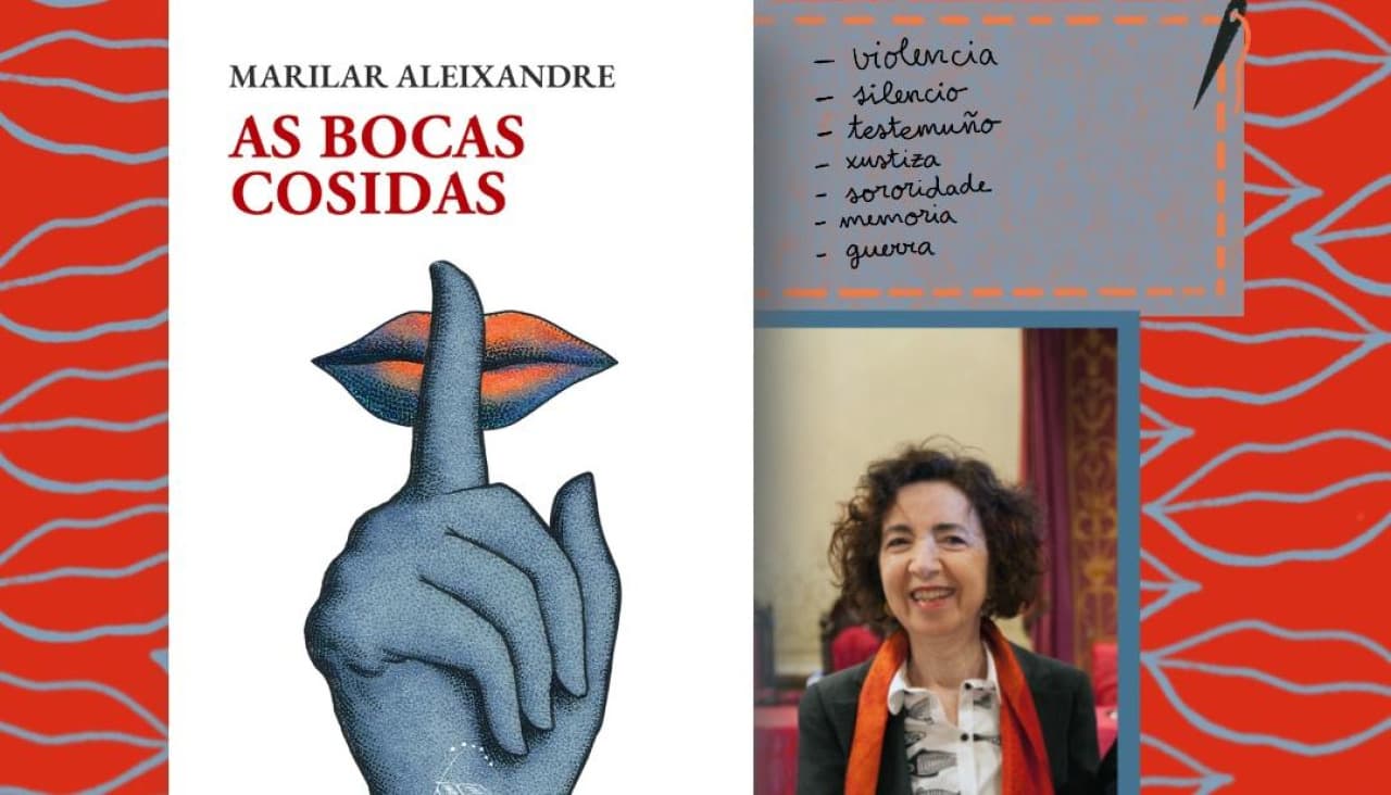 Presentación del libro 'As bocas cosidas'