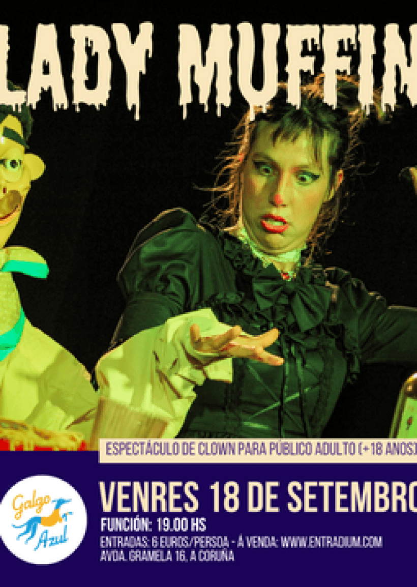 Lady Muffin! - Clown para público adulto