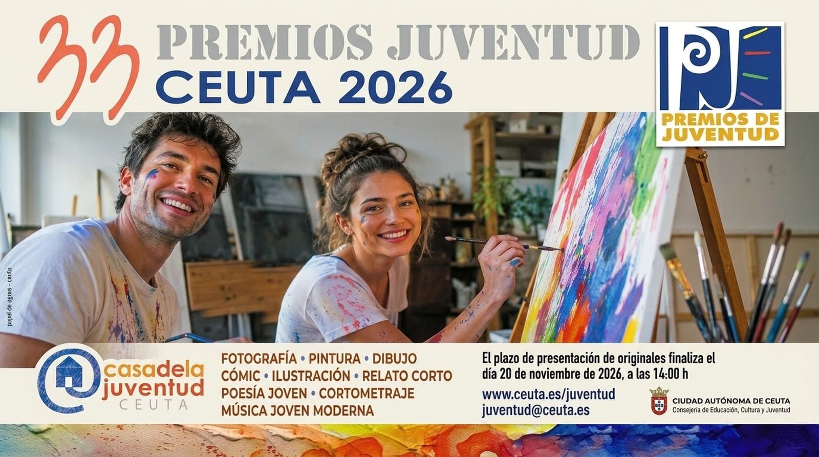XXXIII Premios Juventud 2026