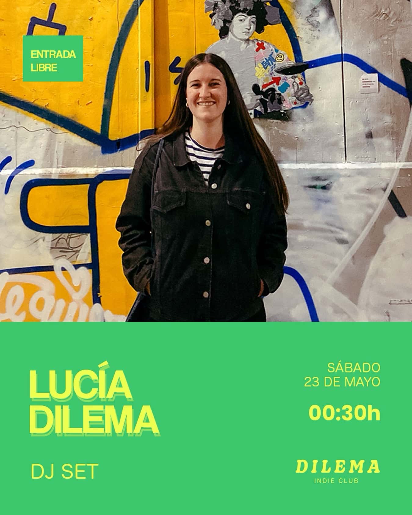 Sesión DJ con Lucía Dilema