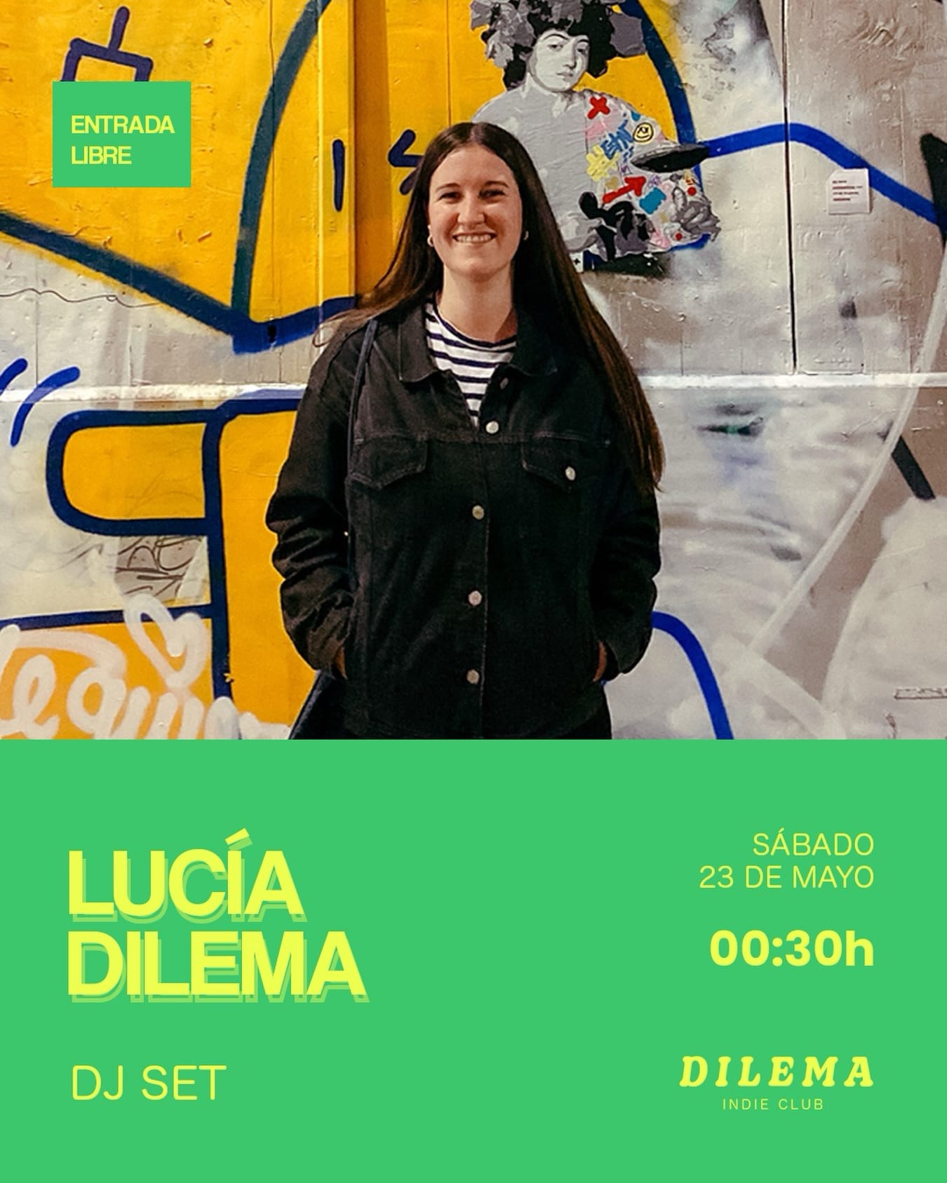 Sesi贸n DJ con Luc铆a Dilema