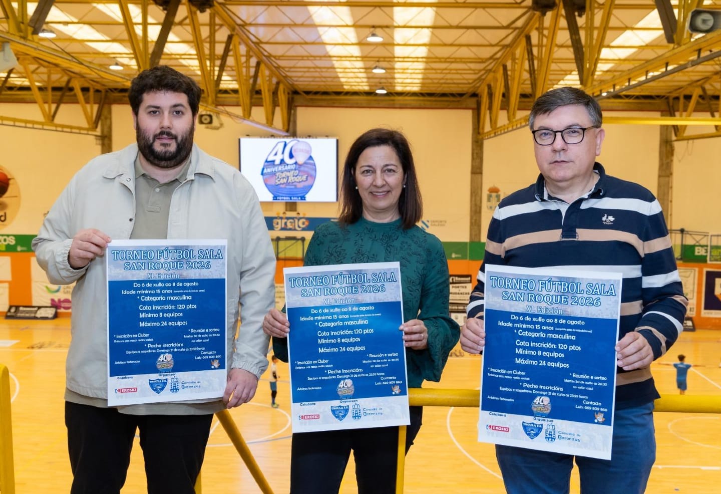 XL edición del Torneo de Fútbol Sala San Roque 2026