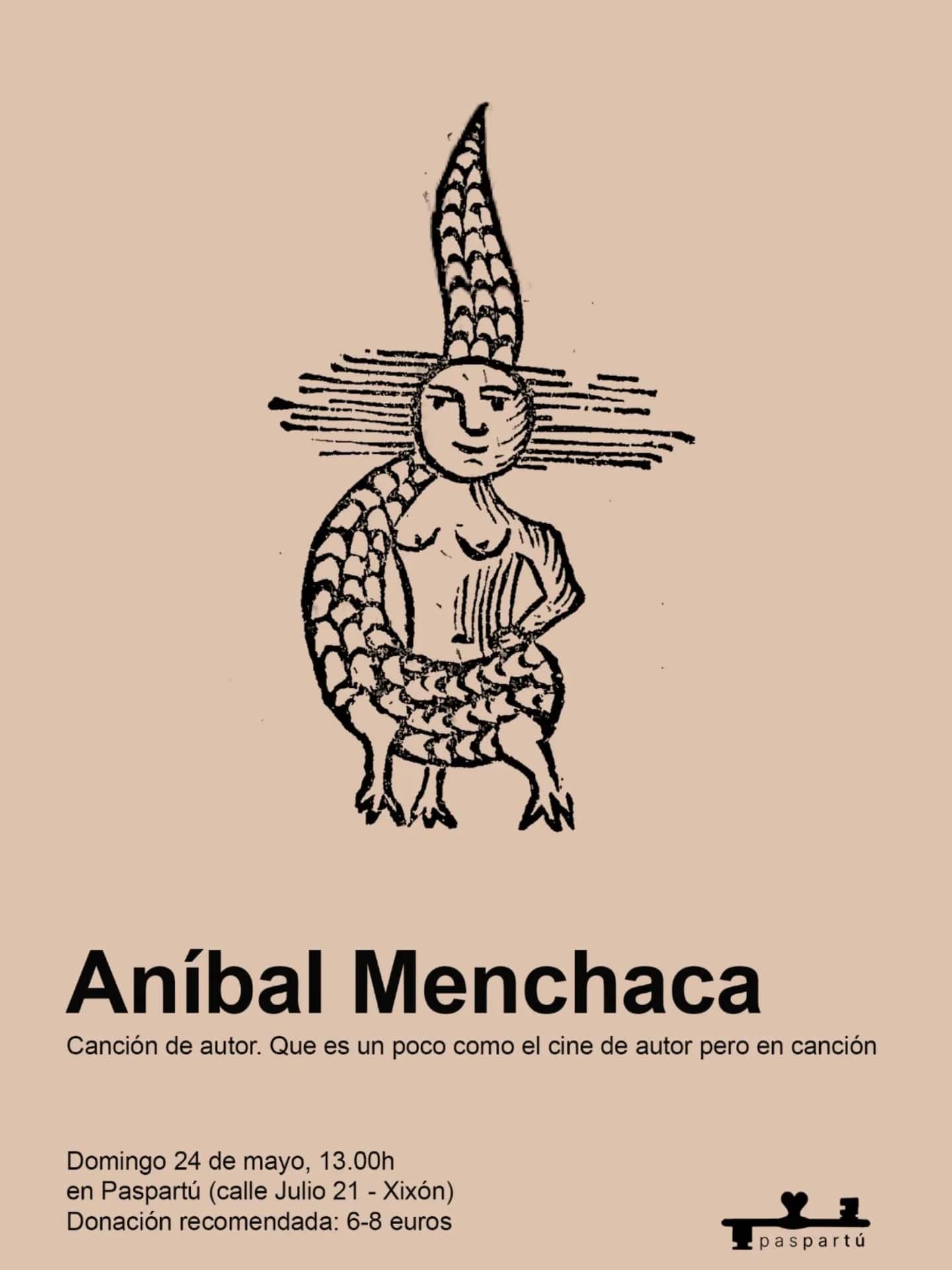 Concierto de Aníbal Menchaca en Paspartú