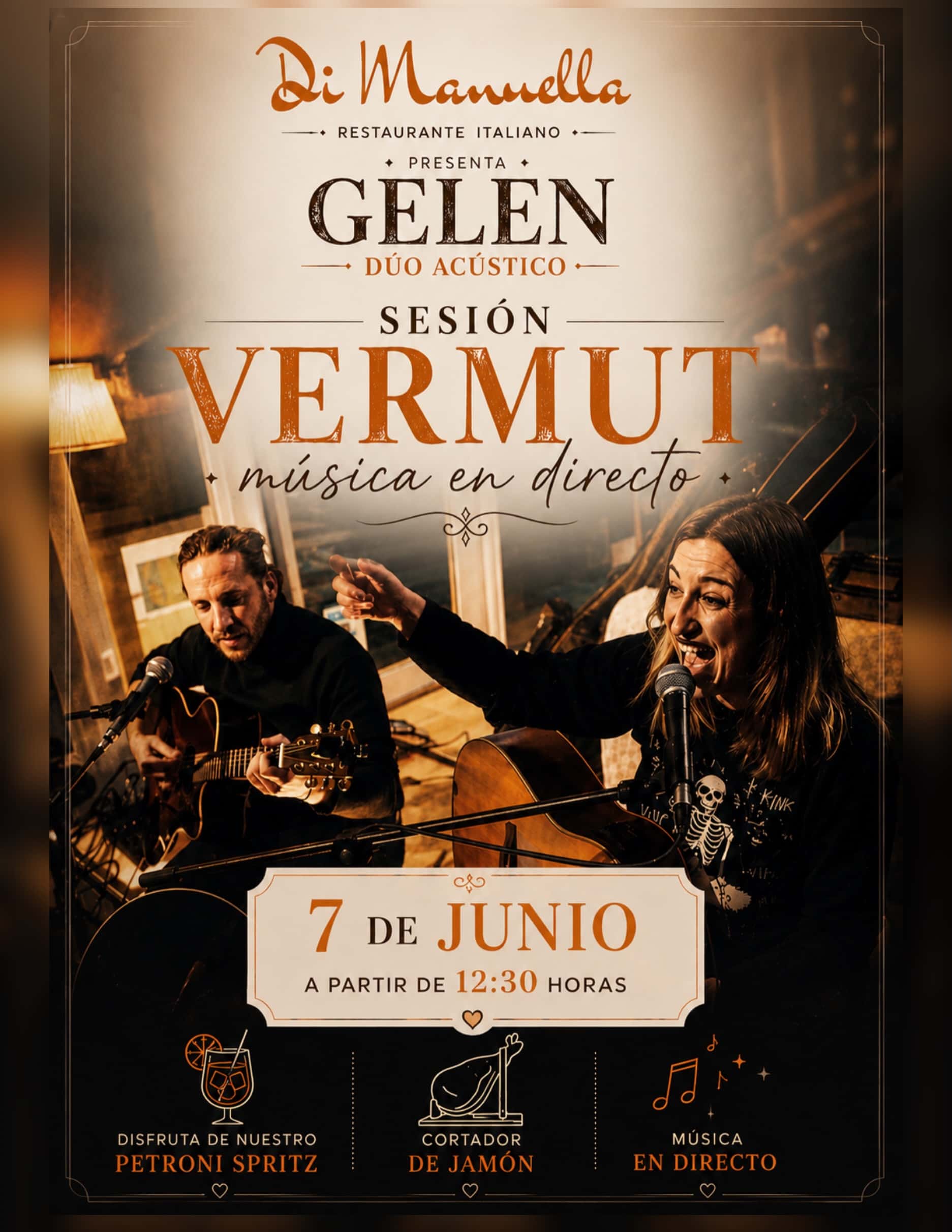 Sesión vermú con Gelen