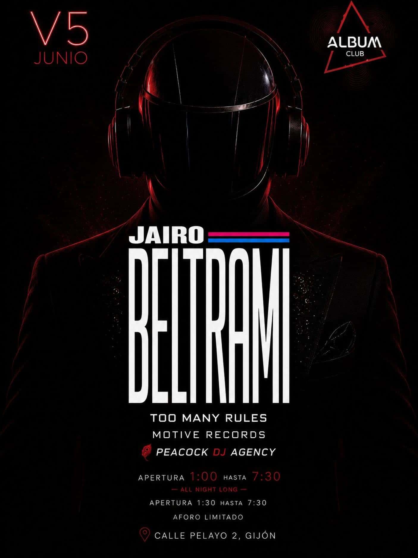 Jairo Beltrami en Album Club