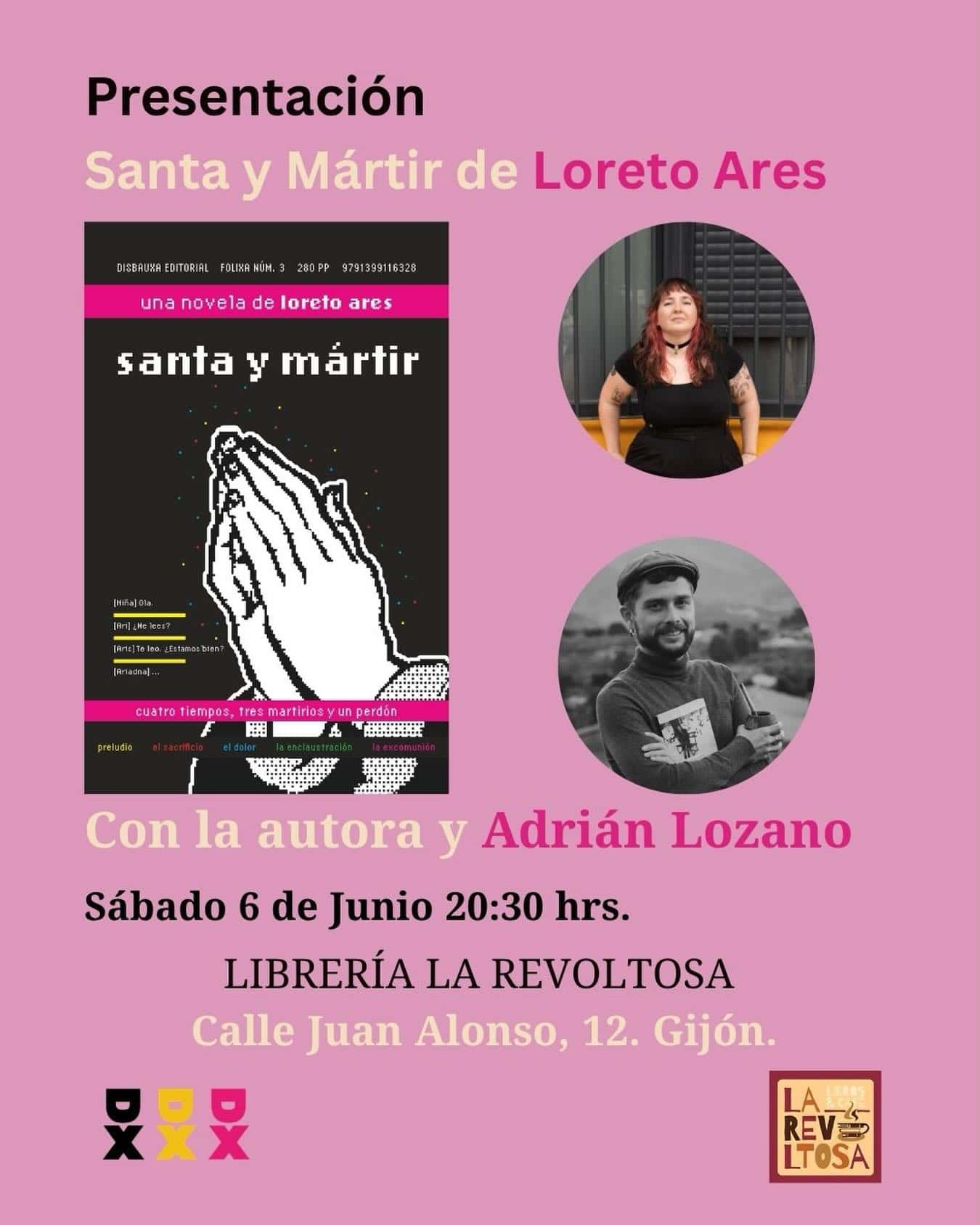 Presentación de la novela 'Santa y Mártir'