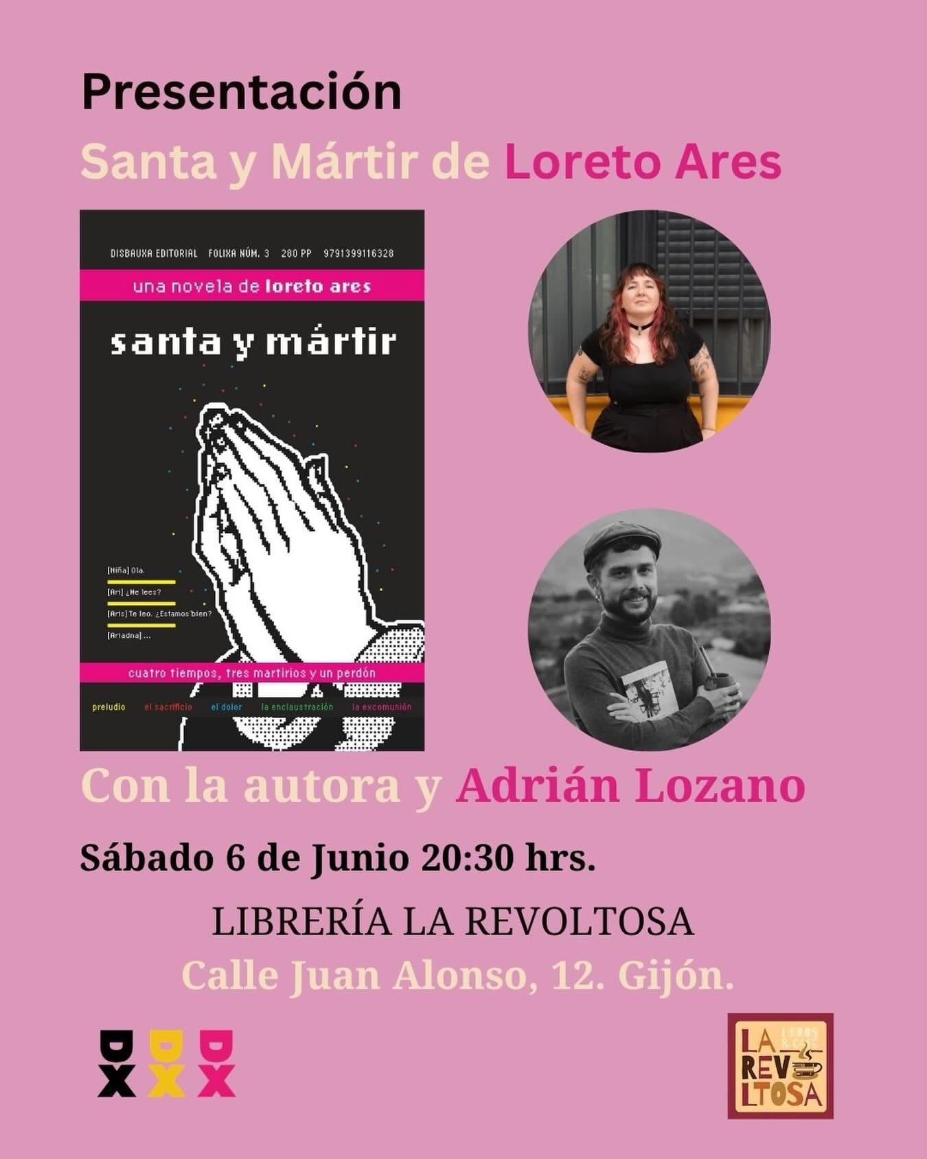Presentación de la novela 'Santa y Mártir'